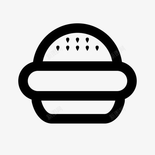 采购产品汉堡面包食品图标 标识 标志 UI图标 设计图片 免费下载 页面网页 平面电商 创意素材 视觉图标